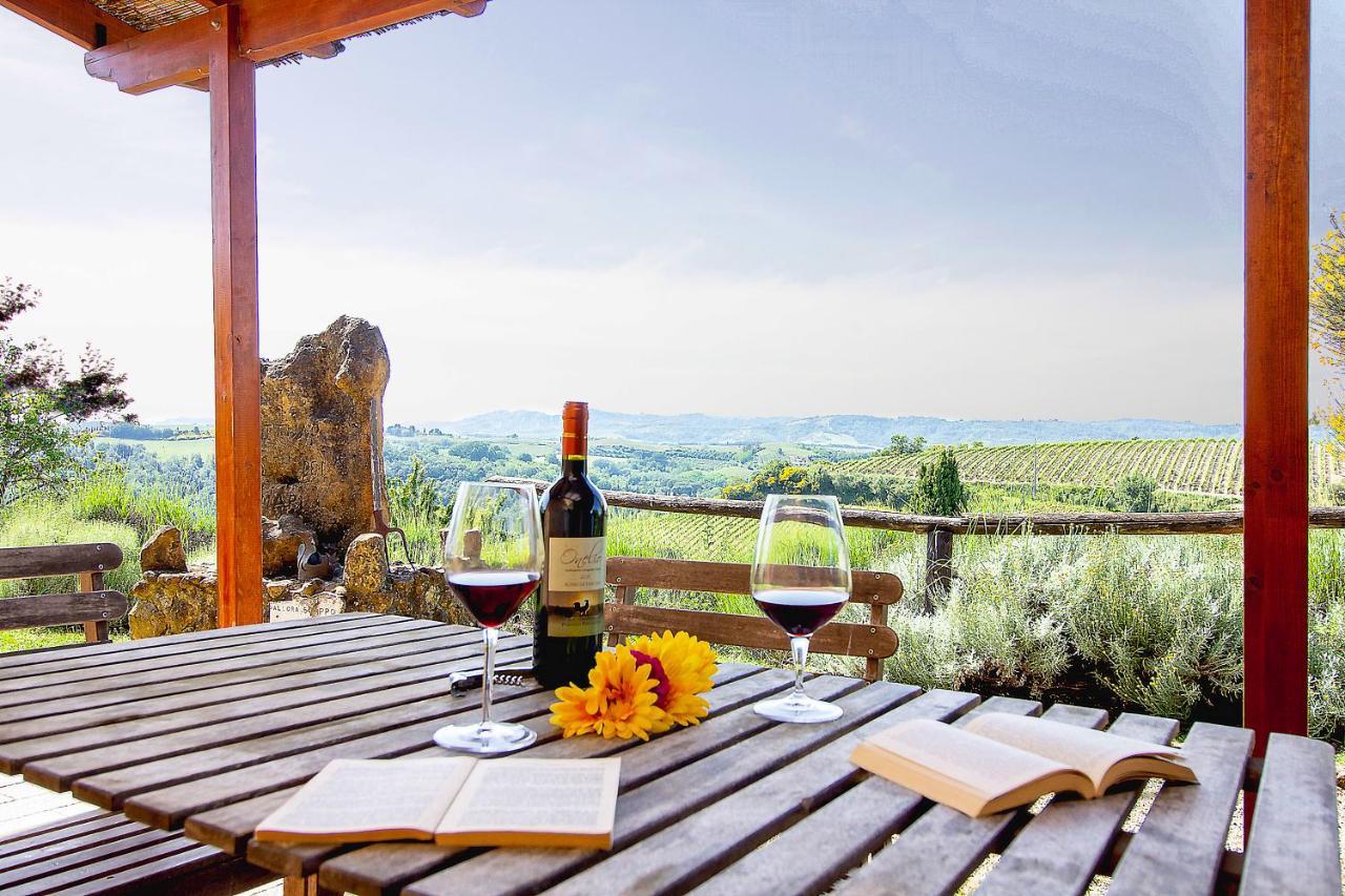 Agriturismo Poggio Pistolese Montaione Buitenkant foto