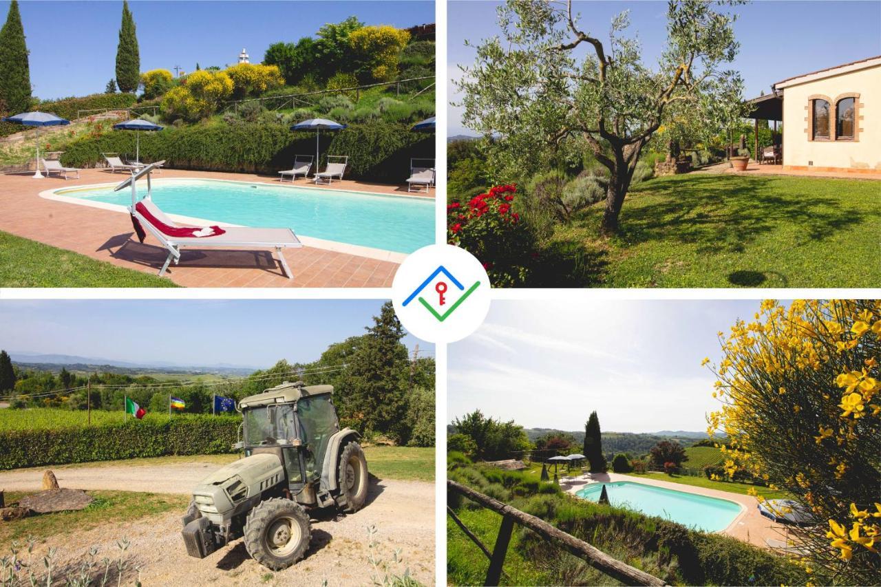 Agriturismo Poggio Pistolese Montaione Buitenkant foto